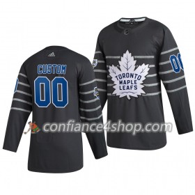 Adidas Maillot de Hockey Toronto Maple Leafs Personnaliser Gris 2020 NHL All-Star Authentic - Homme